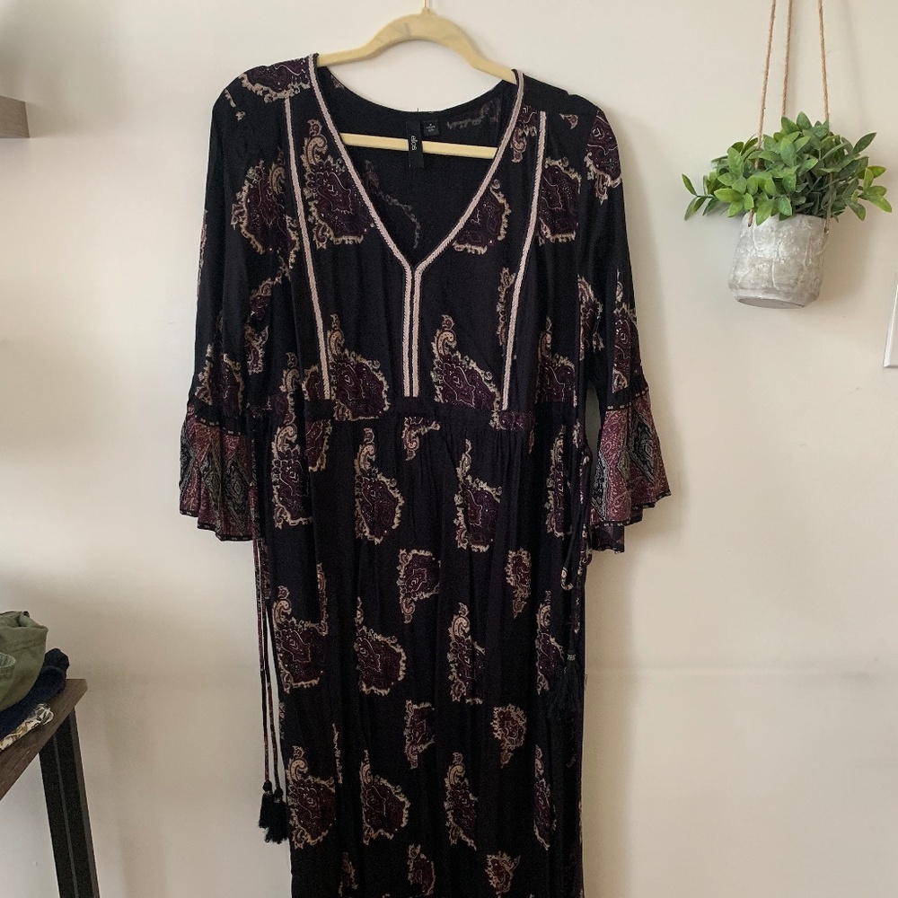 Flora A-Line Maxi Dress - Brand New